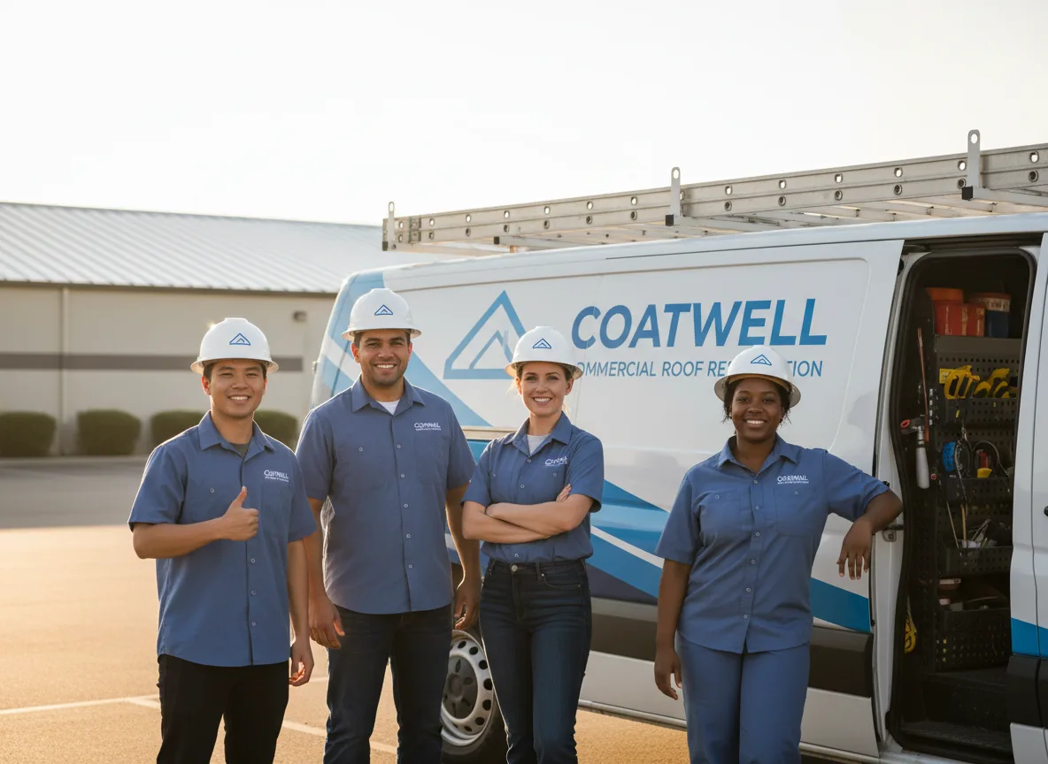 Commercial roof coating company in Gibsland, LA